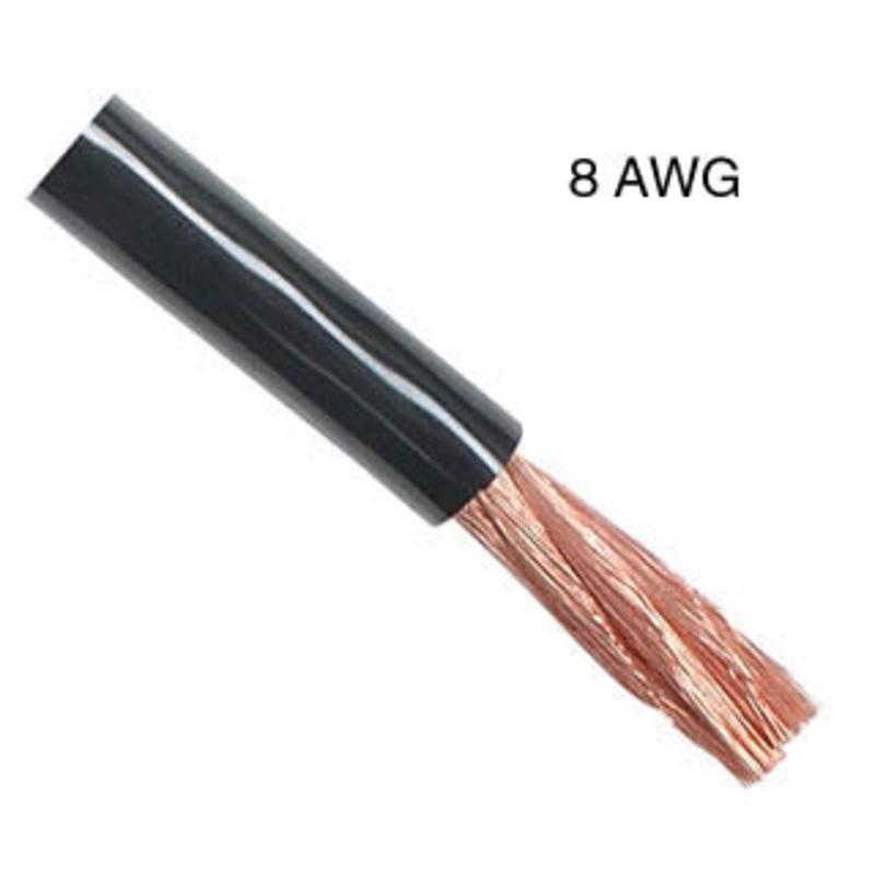 WCBA-301 – POWER CABLE 8AWG BLK 10FT
