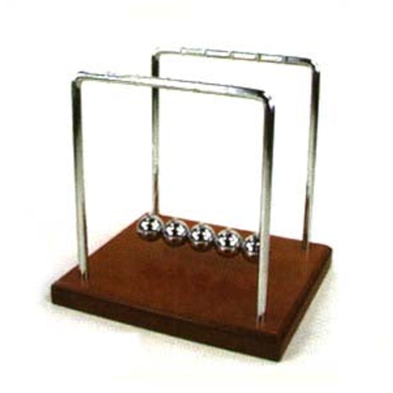 ZIB-03-NC01/31883 – NEWTON’S CRADLE 4.5IN PLASTIC BASE