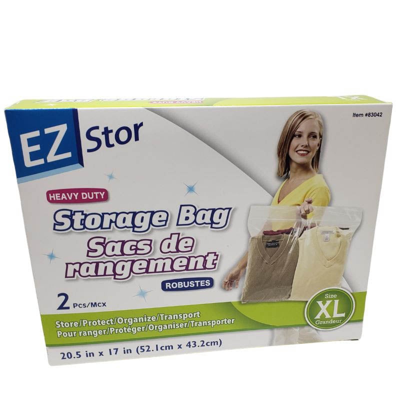 83042 – STORAGE BAG XL 20.5X17IN TRAVEL BAG (2 pcs/pkg)