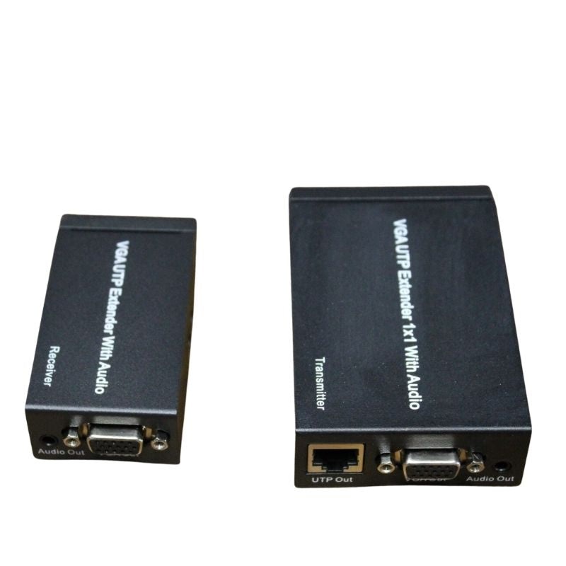 ACC-EXTENDER-VGA-CAT5E/6-300M – VGA CAT5/5E/6 EXTENDER 300M POWERED TRANSMITTER RECEIVER SET