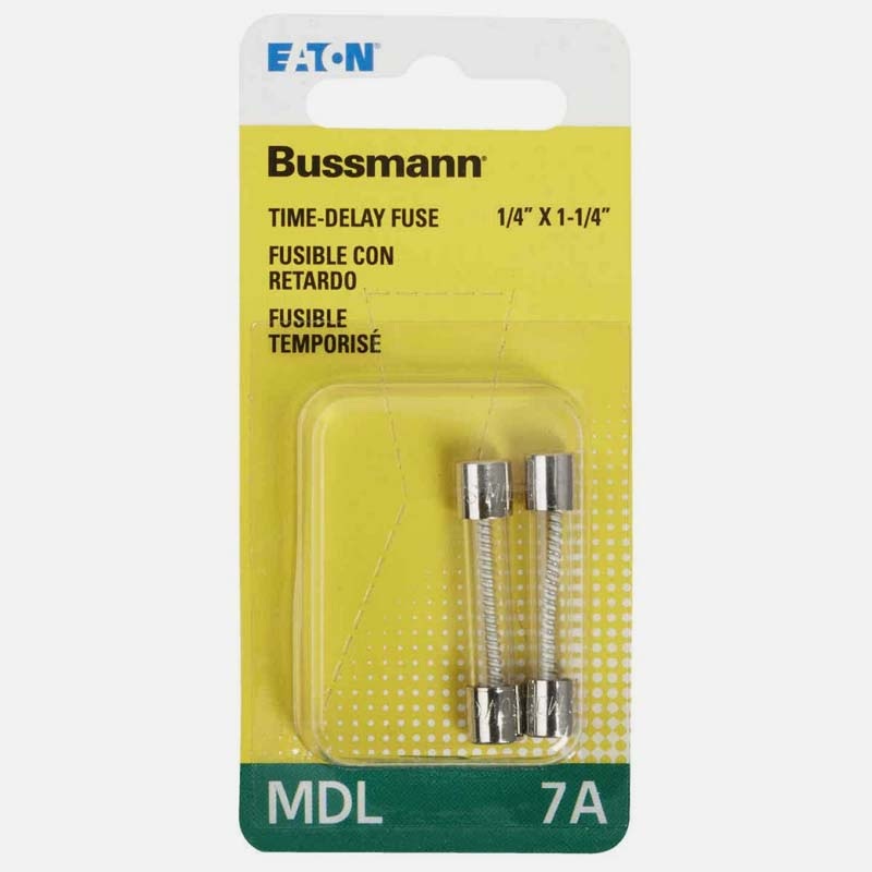 BP/MDL-7 – FUSE SB 7A 250V 6.3X32MM GLASS  (2 pcs/pkg)