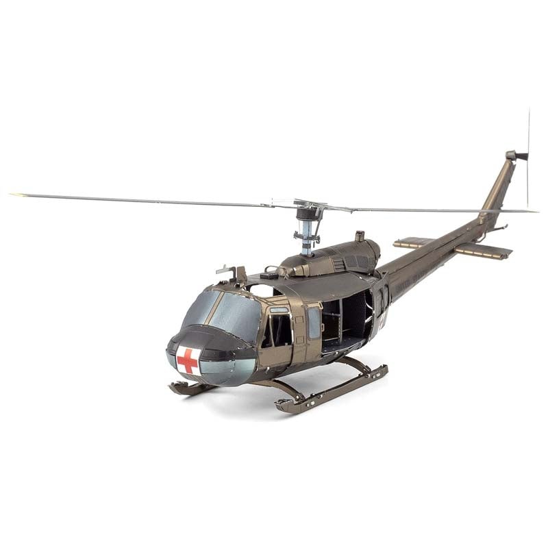 ME1003 – UH-1 HUEY HELICOPTER METAL EARTH 3D METAL MODEL KIT