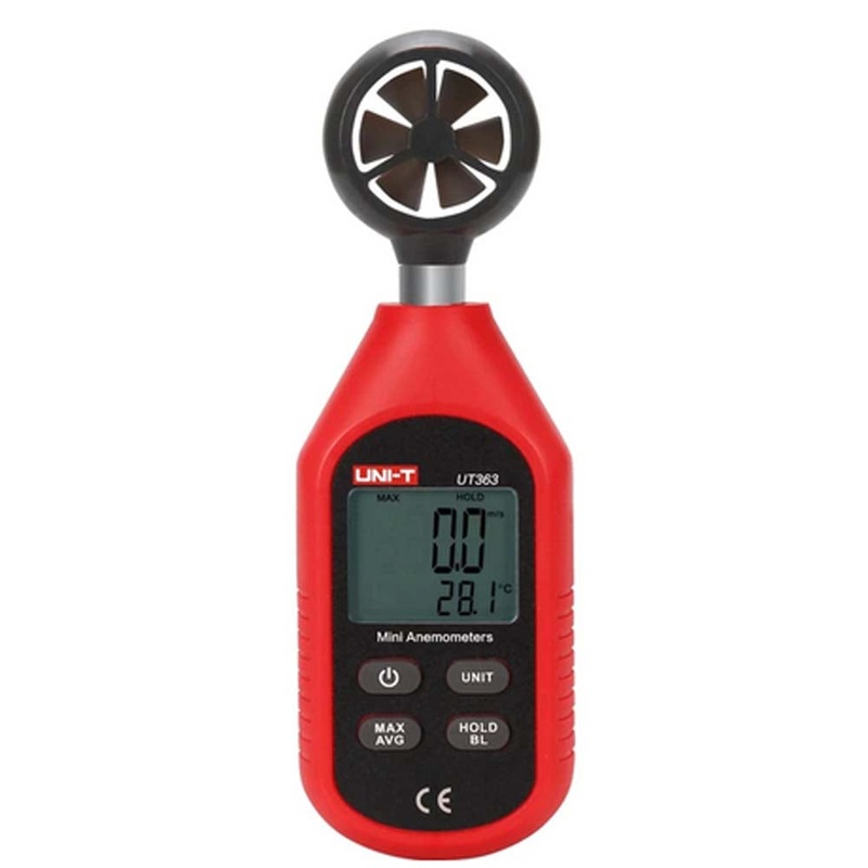 UT363 – ANEMOMETER DIGITAL HAND HELD WIND SPEED MEASUREMENT TESTER