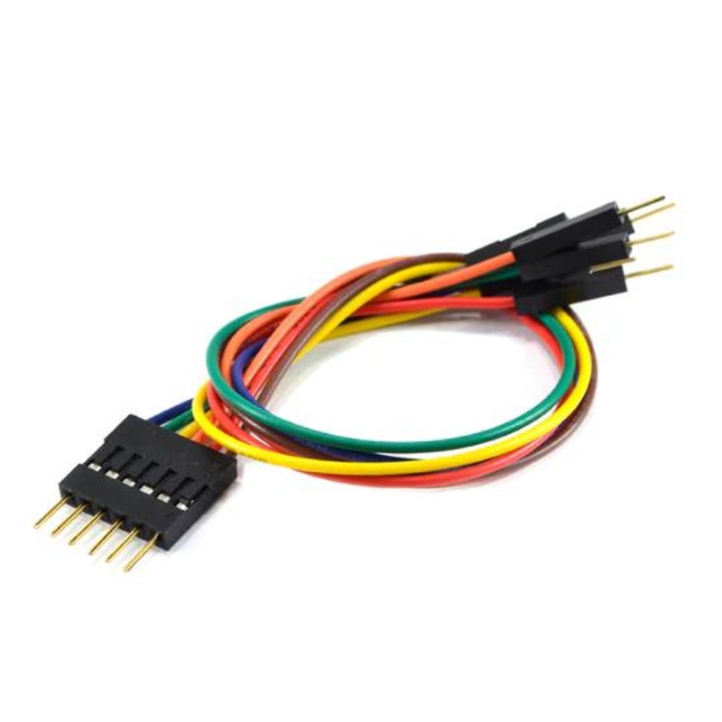 ARDJU-000060 – JUMPER WIRE 6P MODULE MALE-1PX6 MALE 8IN