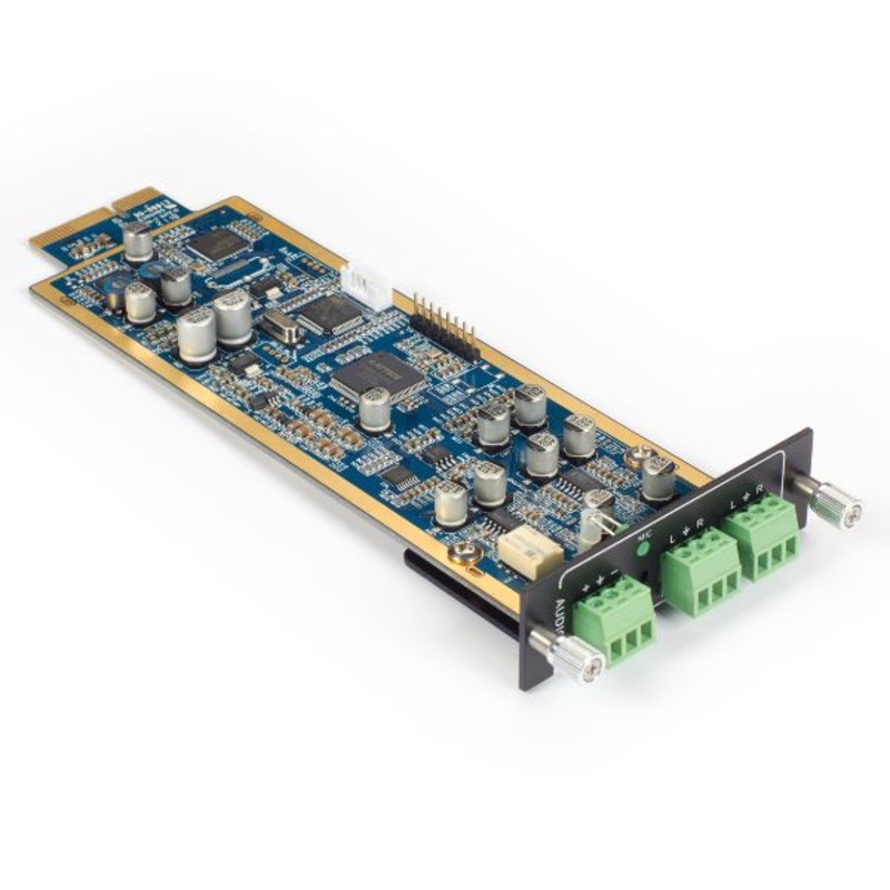 AVS-AUD-IO – MODULAR MATRIX SWITCHER AUDIO OUTPUT CARD MIC/LINE IN MIX/PG