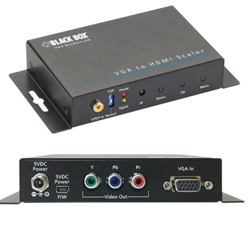 AVSC-VGA-VIDEO – VGA TO COMPONENT AND COMPOSITE VIDEO SCALER 5V 2A