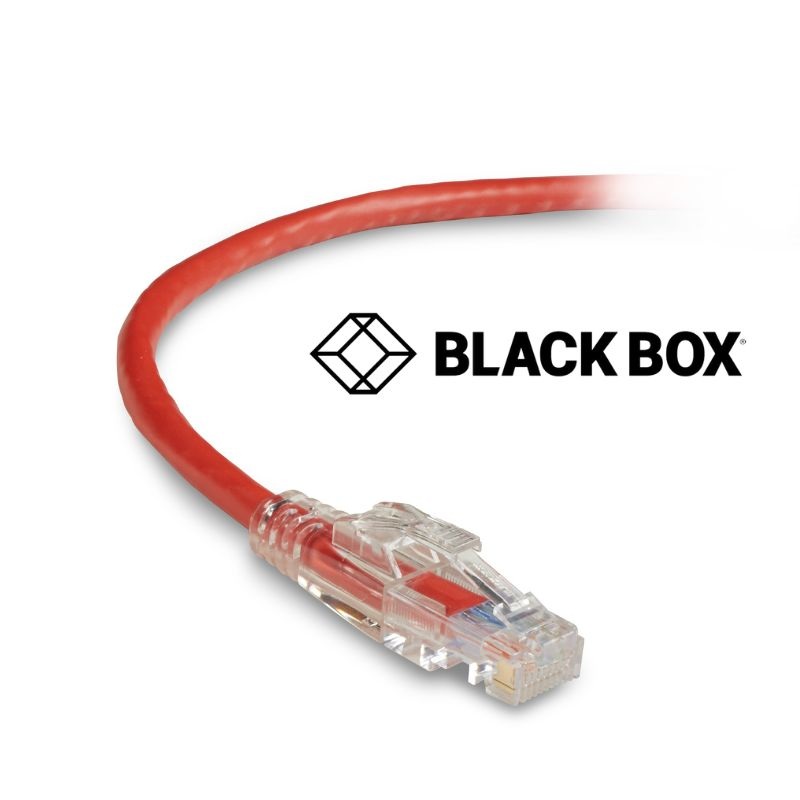 C6PC70-RD-01 – PATCH CORD CAT6 RED 1FT SNAGLESS BOOT