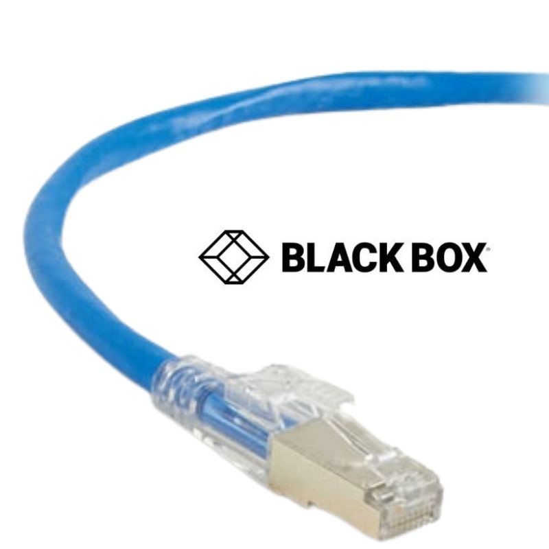 C6PC70S-BL-01 – PATCH CORD CAT6 BLU 1FT SHIELD SNAGLESS BOOT