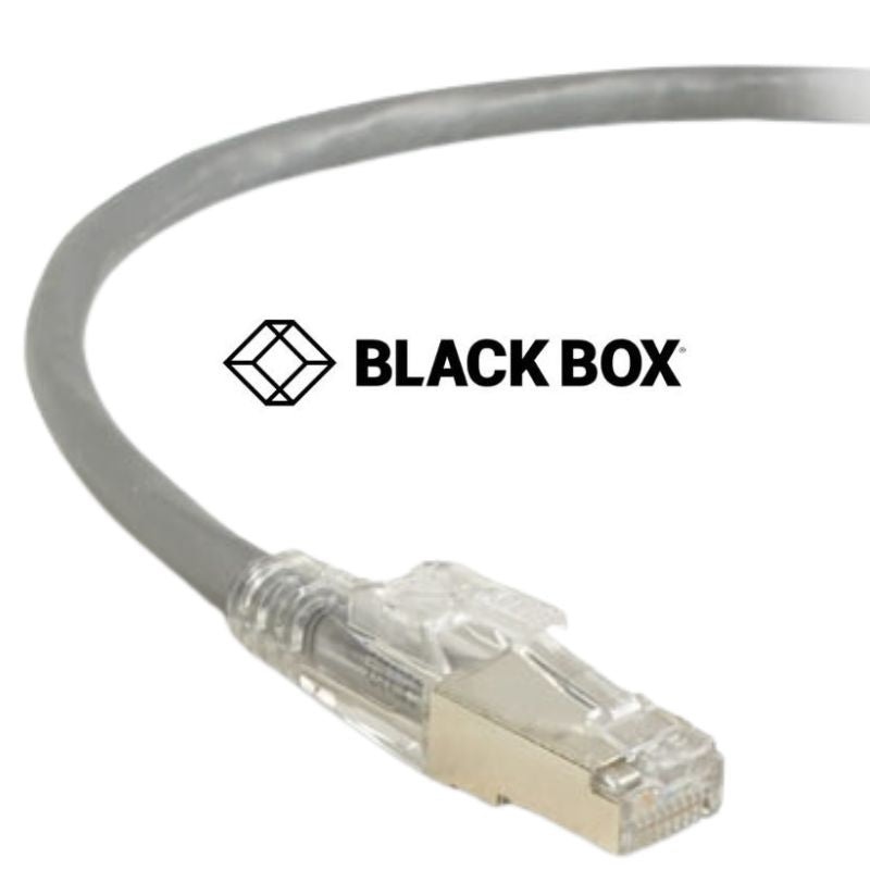 C6PC70S-GY-15 – PATCH CORD CAT6 GRY 15FT SHIELD SNAGLESS BOOT