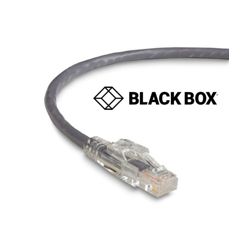 C6PC80-GY-03 – PATCH CORD CAT6 GREY 3FT CM PVC LOCKABLE SNAGLESS
