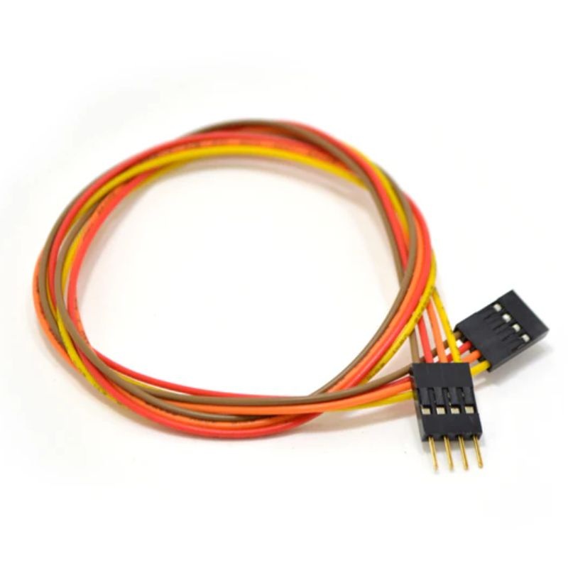 CONCG-045410 – JUMPER WIRE MALE/FEM 4P 15IN 24AWG ASSORTED COLOR 0.1IN PITCH