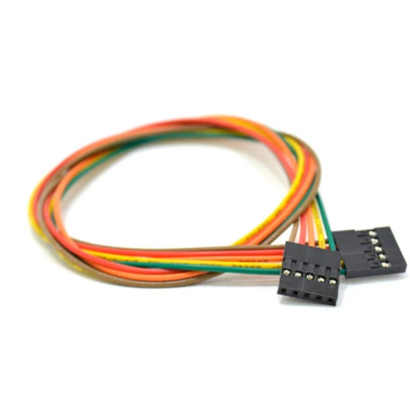 CONCG-045500 – JUMPER WIRE FEMALE FEMALE 15IN 24AWG ASSORTED COLOR 0.1IN PITCH