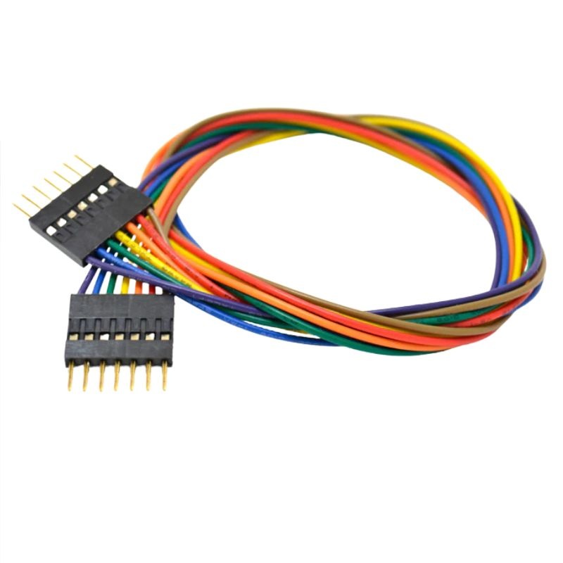 CONCG-045711 – JUMPER WIRE MALE/MALE 7P 18IN 24AWG ASSORTED COLOR 0.1IN PITCH