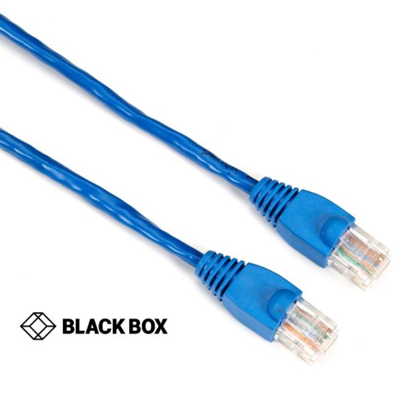 EYN851MS-0002 – PATCH CORD CAT5E BLU 2FT SNAGLESS BOOT