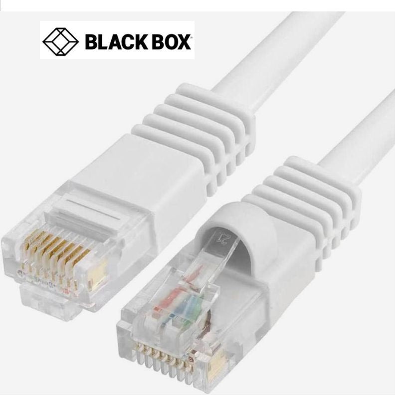 CAT5EPC-001-WH – PATCH CORD CAT5E WHT 1FT SNAGLESS BOOT (2 pcs/pkg)