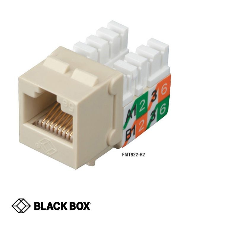 FMT922-R2 – KEYSTONE JACK CAT5E IVORY 110
