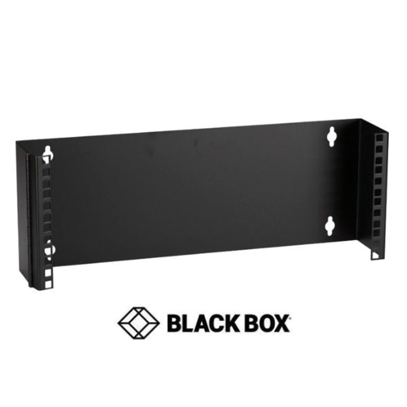 JPM054-R2 – WALL MOUNT BRACKET 4U 19IN BLK DEPTH 4IN HINGED