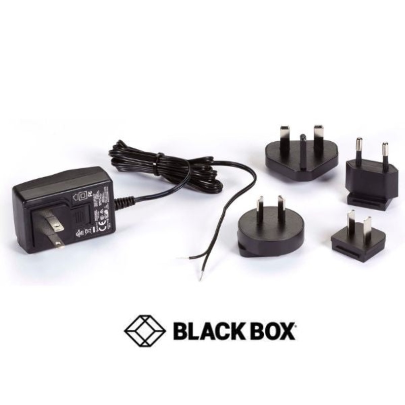 PS1003-R2 – PSU SW 12VDC 0.5A WITH WIRES PLUGIN IP:100-240VAC MULTI-PLUG
