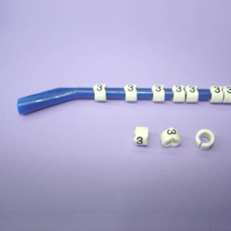 S9-3 – WIRE MARKER SNAP ON 16-14AWG BLU LEGEND 3 (30 pcs/pkg)
