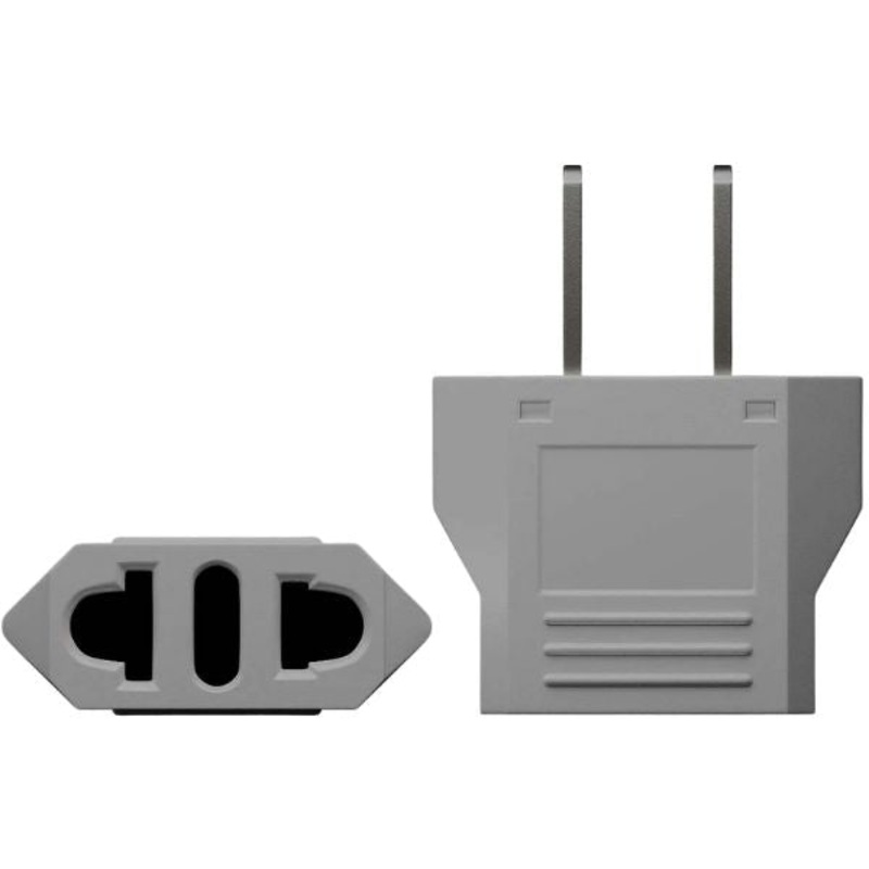 W3 – TRAVEL ADAPTER 2P NORTH AMERICAN PLUG TO UNIVERSAL JACK