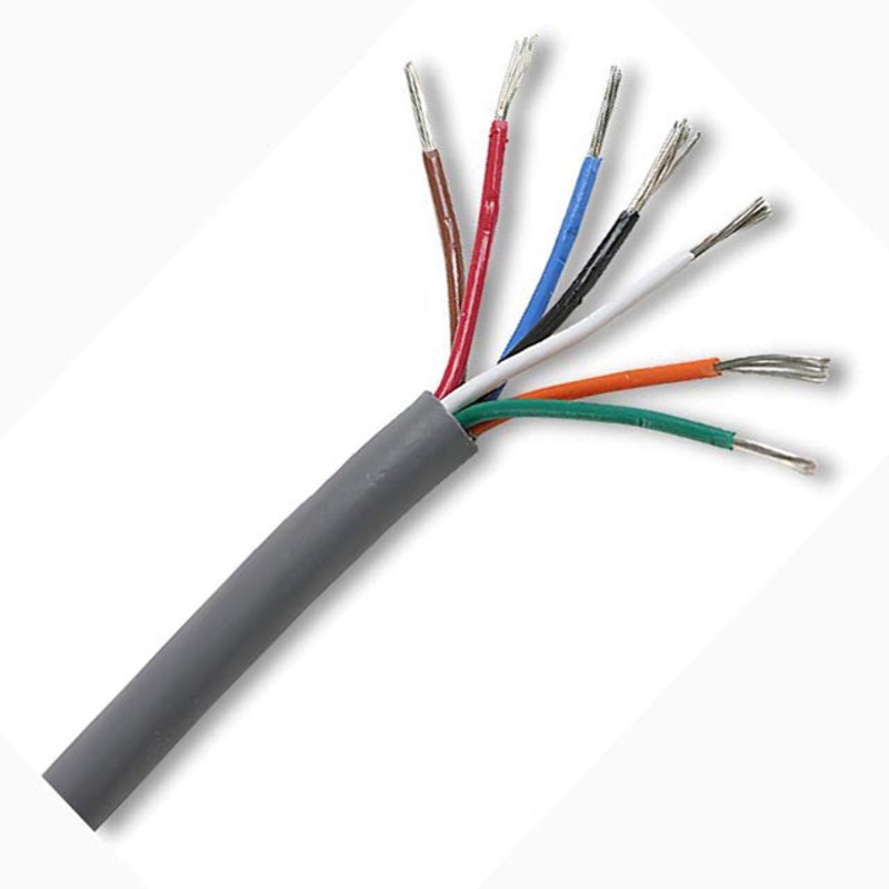 WHE-155 – CABLE 7C 22AWG STR UNSH 150METER FT4 600V 105C GREY