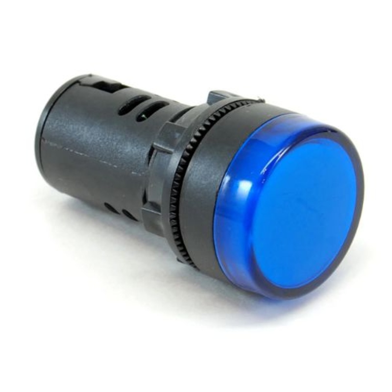 AD16-22DS-BLU-24V – PILOT LIGHT LED 24V 20MA BLU 22MM SCREW TERMINALS