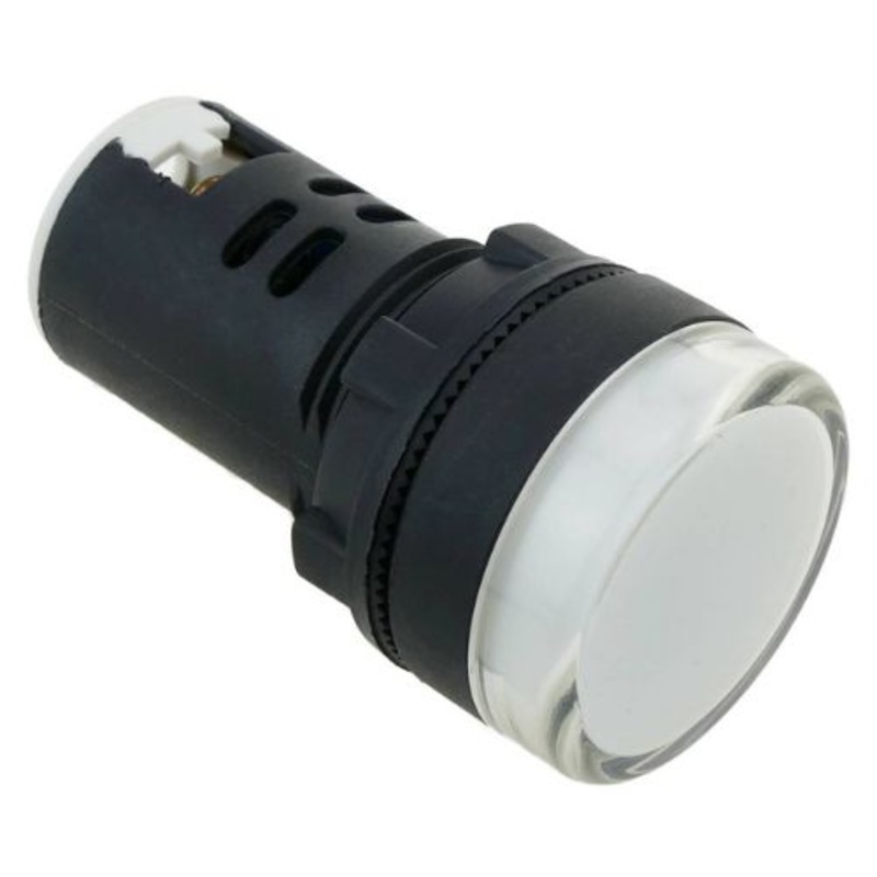 AD16-22DS-WHT-12V – PILOT LIGHT LED 12V 20MA WHT 22MM SCREW TERMINALS