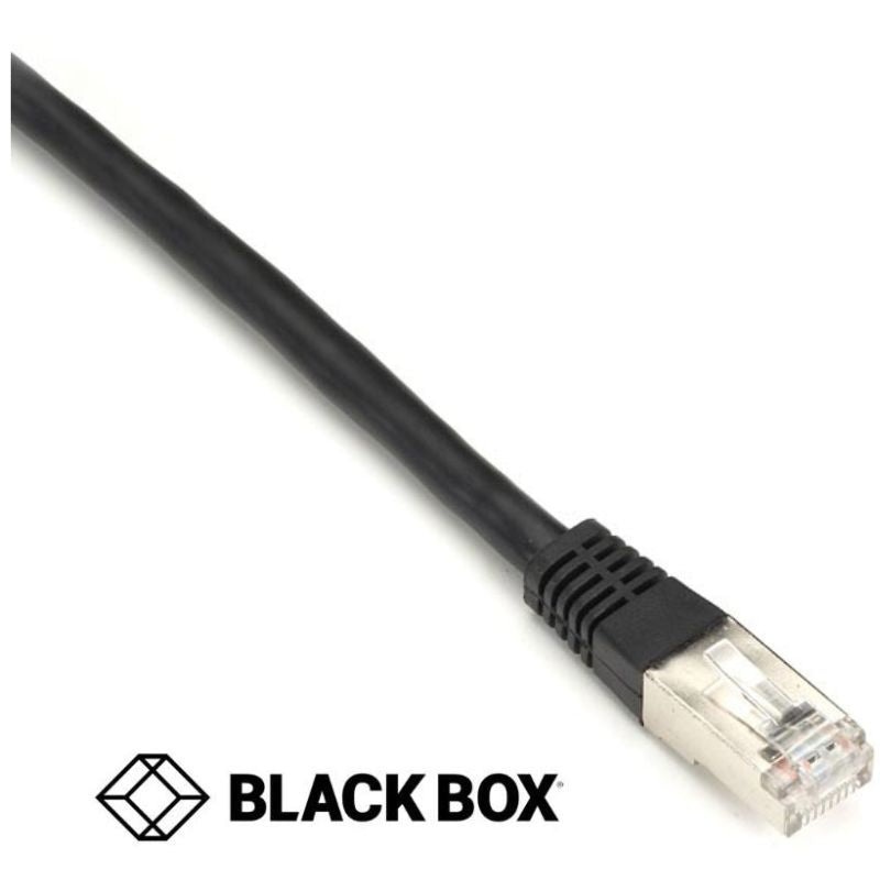 EVNSL0172BK-0006 – PATCH CORD CAT5E BLK 6FT SHIELD BOOT