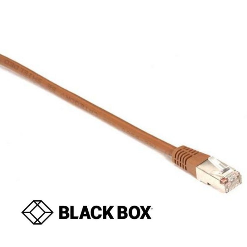 EVNSL0172BR-0020 – PATCH CORD CAT5E BRN 20FT SHIELD BOOT