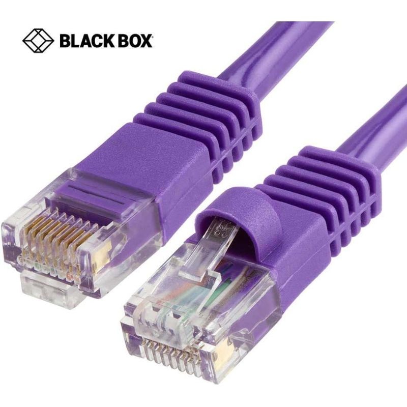 EVNSL88-0001 – PATCH CORD CAT5E VLT 1FT SNAGLESS BOOT