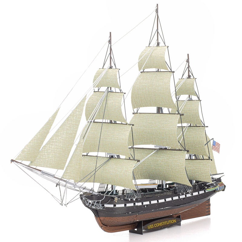 PS2002 – USS CONSTITUTION METAL EARTH 3D METAL MODEL KIT