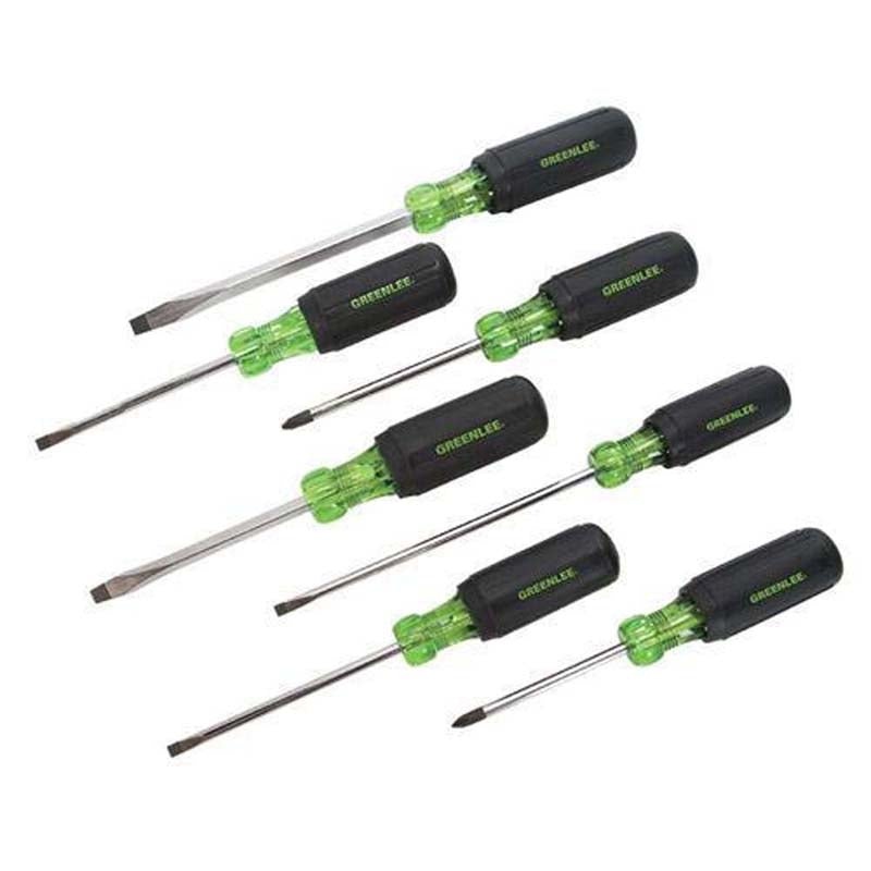 0153-02C – SCREWDRIVER SET 7PCS FLAT 3/16 1/4 5/16IN PHILIPS #1 #2