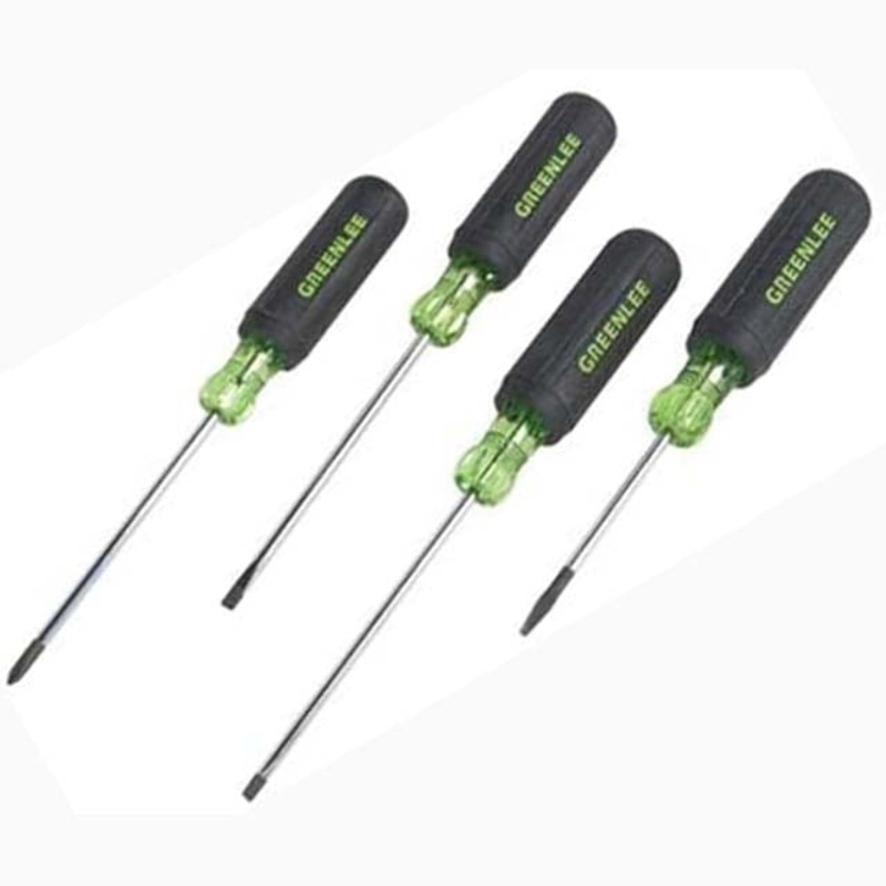0153-03C – SCREWDRIVER PRECISION SET 4PCS PHILIPS #0 FLAT 3/32 1/16 1/8IN