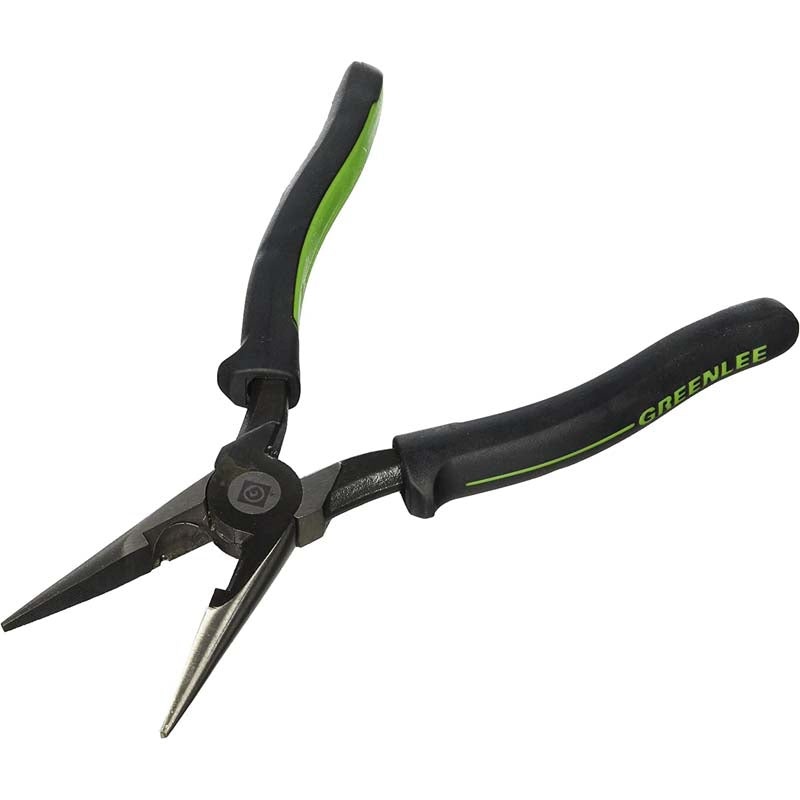 0351-08SM – PLIERS LONG NOSE 8IN WITH 12AWG WIRE STRIPPER