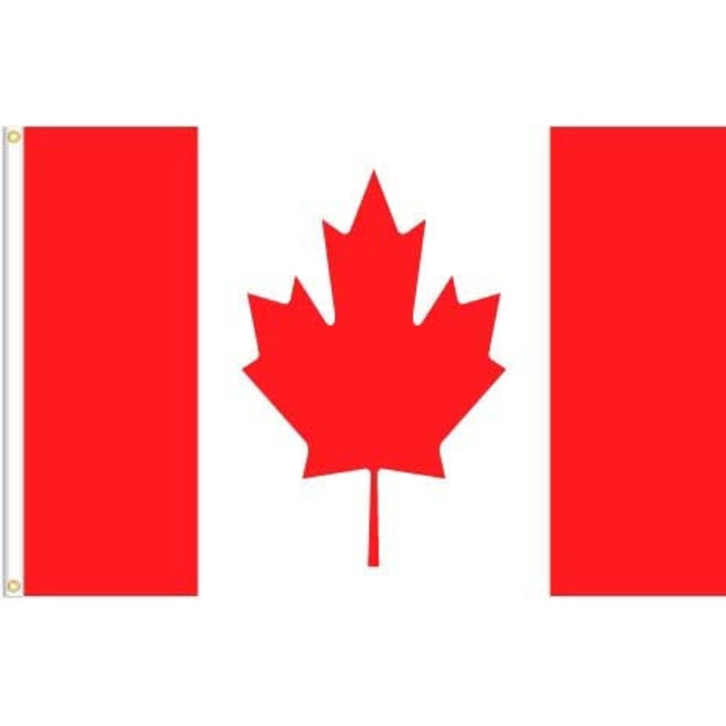 13155 – CANADA SOUVENIR FLAG 3X5FT EXTRA HEAVY POLYESTER