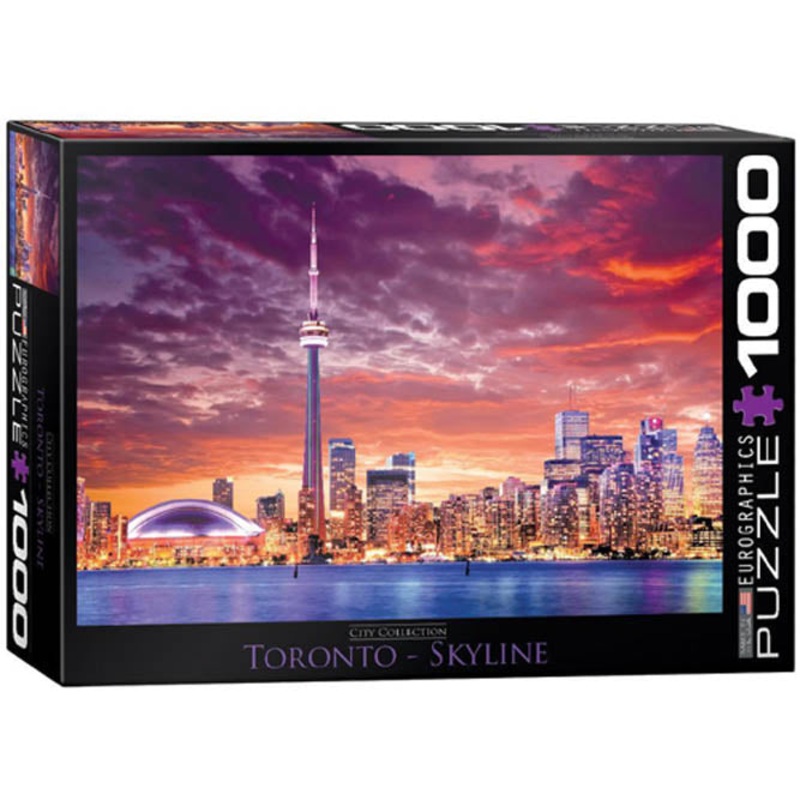 6000-0738 – PUZZLE-TORONTO SKYLINE JIGSAW 19.25 X 26.62IN