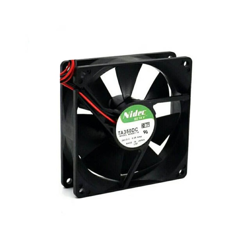 A33104-16 – FAN DC 24V 3.6X1IN 100MA WITH 2 WIRE PLASTIC BRUSHLESS