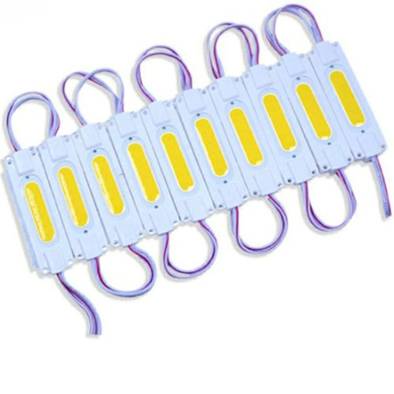 BKZW-0640-10 – LED 3XCOB 12V MODULE WHITE 6500K IP65 WATERPROOF 2W COB LED