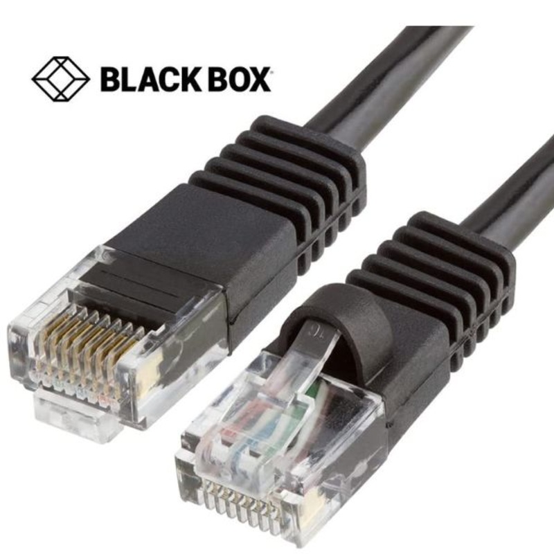 CAT5EPC-020-BK – PATCH CORD CAT5E BLK 20FT SNAGLESS BOOT