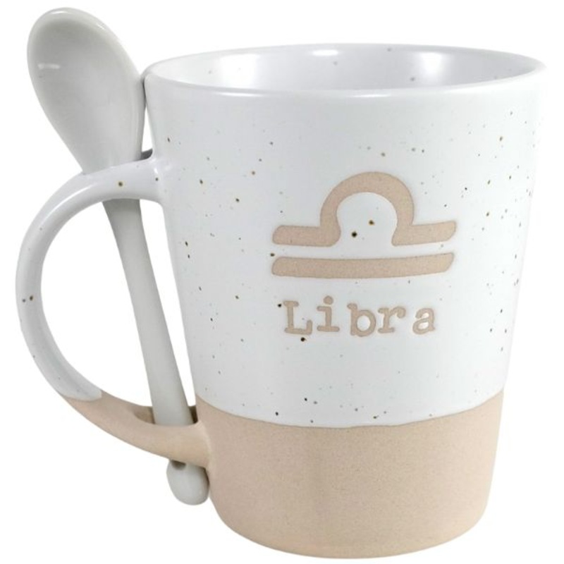 V24-237 – LIBRA ZODIAC MUG W/SPOON