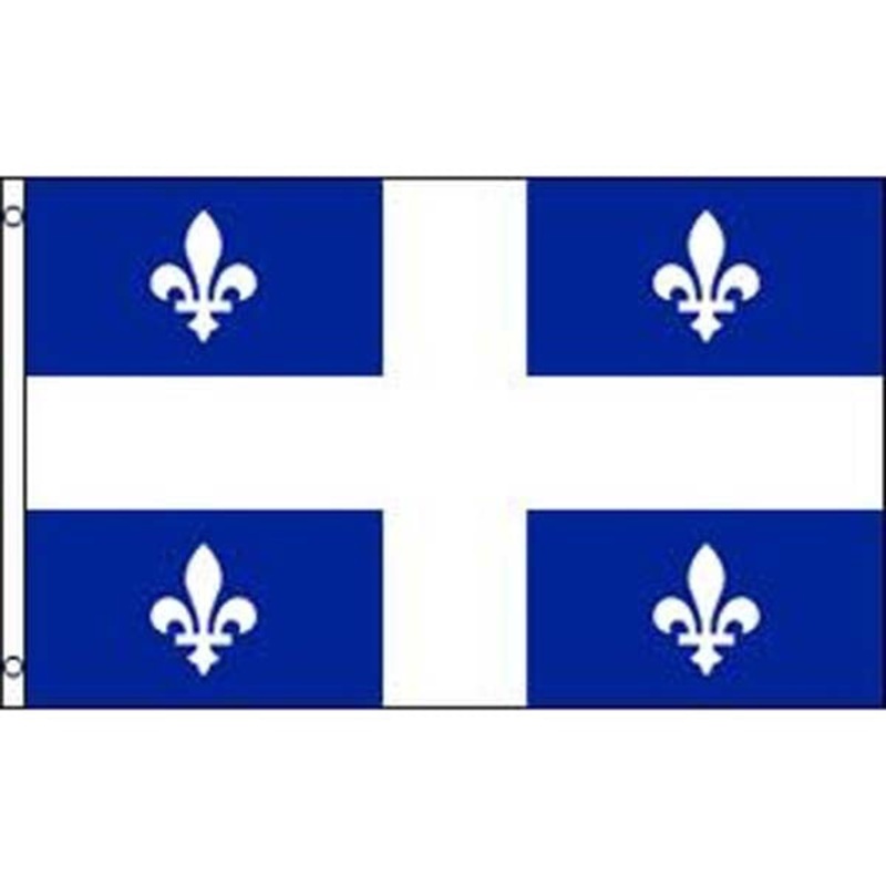 10619 – QUEBEC SOUVENIR FLAG 3X5FT