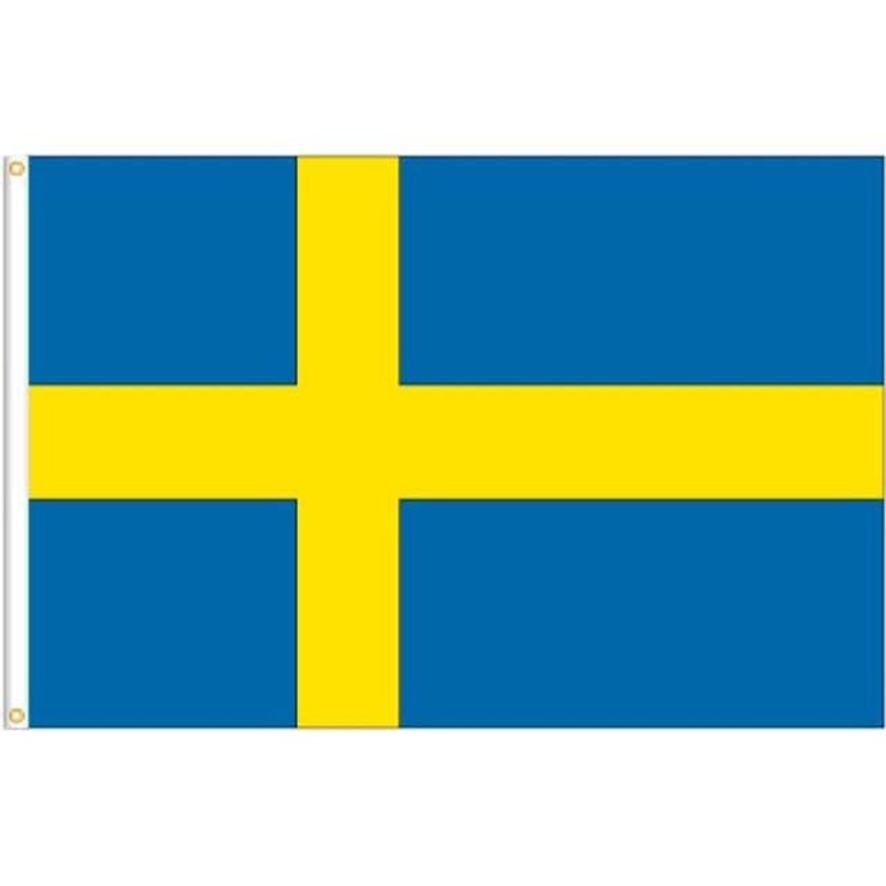 10652 – SWEDEN SOUVENIR FLAG 3 X 5FT