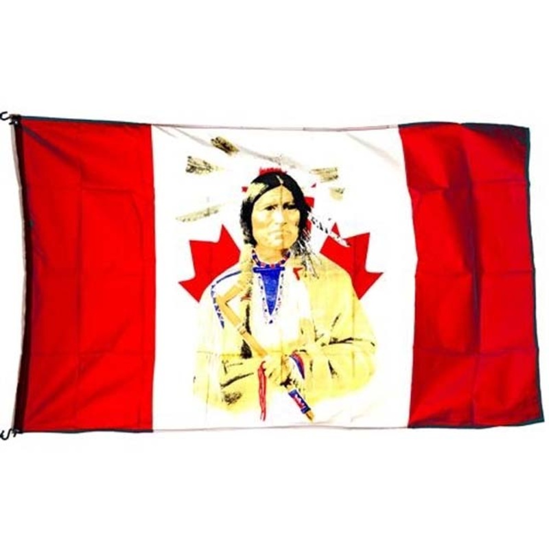 14866 – NATIVE INDIAN SOUVENIR FLAG 3X5FT
