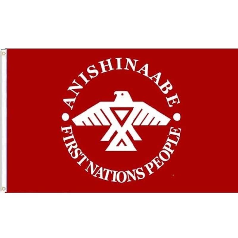 16469 – ANISHINAABE SOUVENIR FLAG 3X5FT