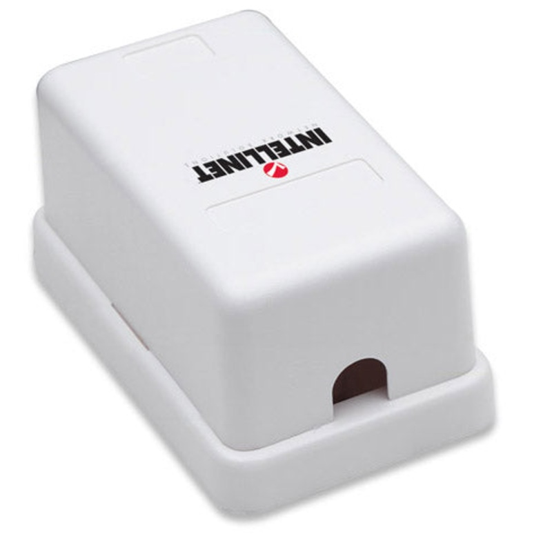 210928 – SURFACE BOX 1PORT WHITE