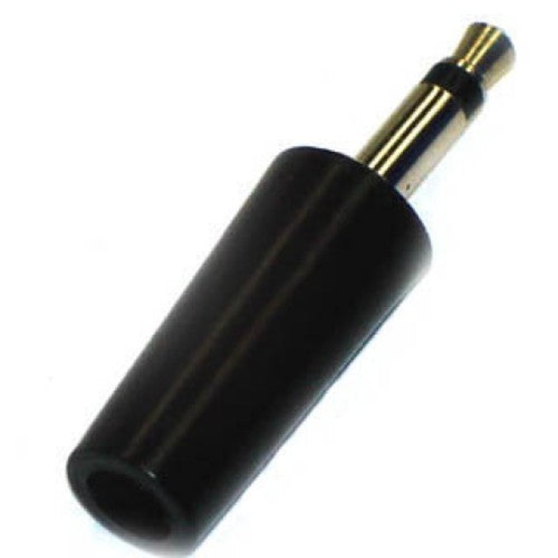 AC 1005 – AUDIO PL 3.5 MONO PLASTIC IL BLACK (2 pcs/pkg)