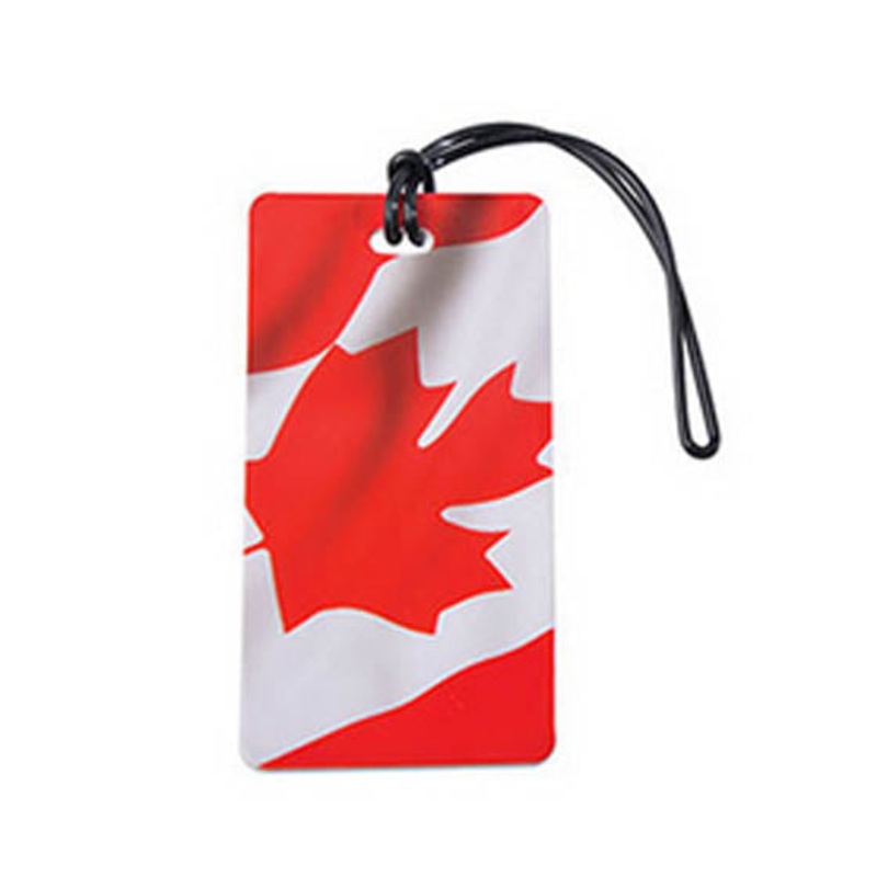 AH94WF91 – LUGGAGE TAG CANADIAN  FLAG  (2 pcs/pkg)
