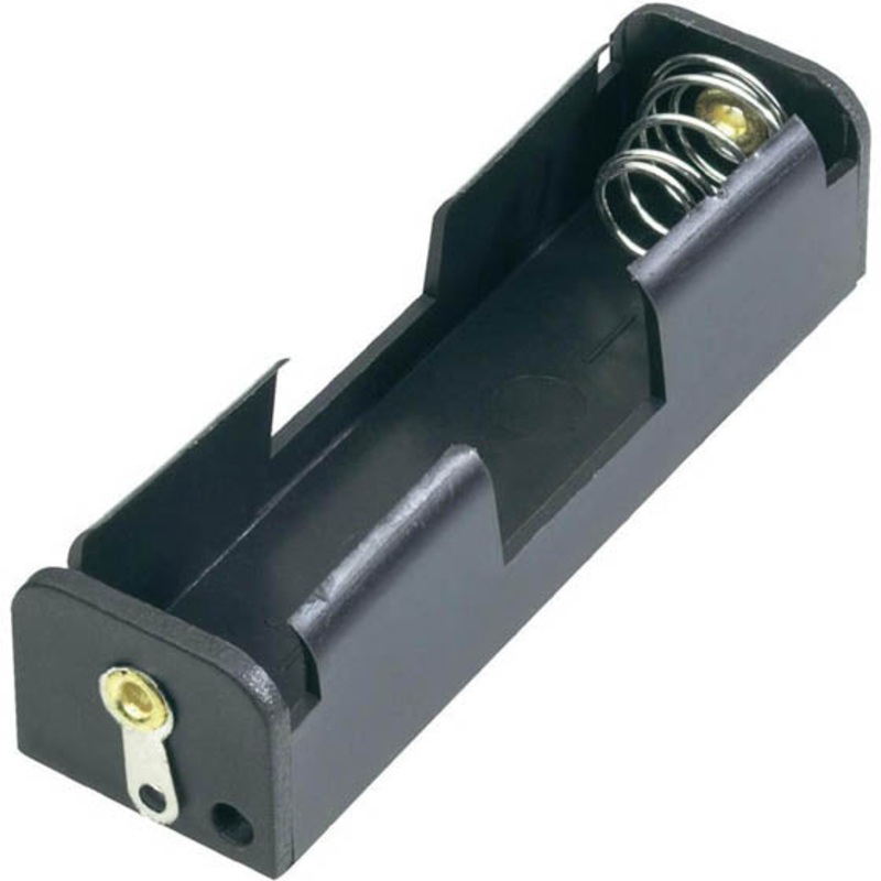 BH311D – BATTERY HOLDER AAX1 PLAS SOL BLK