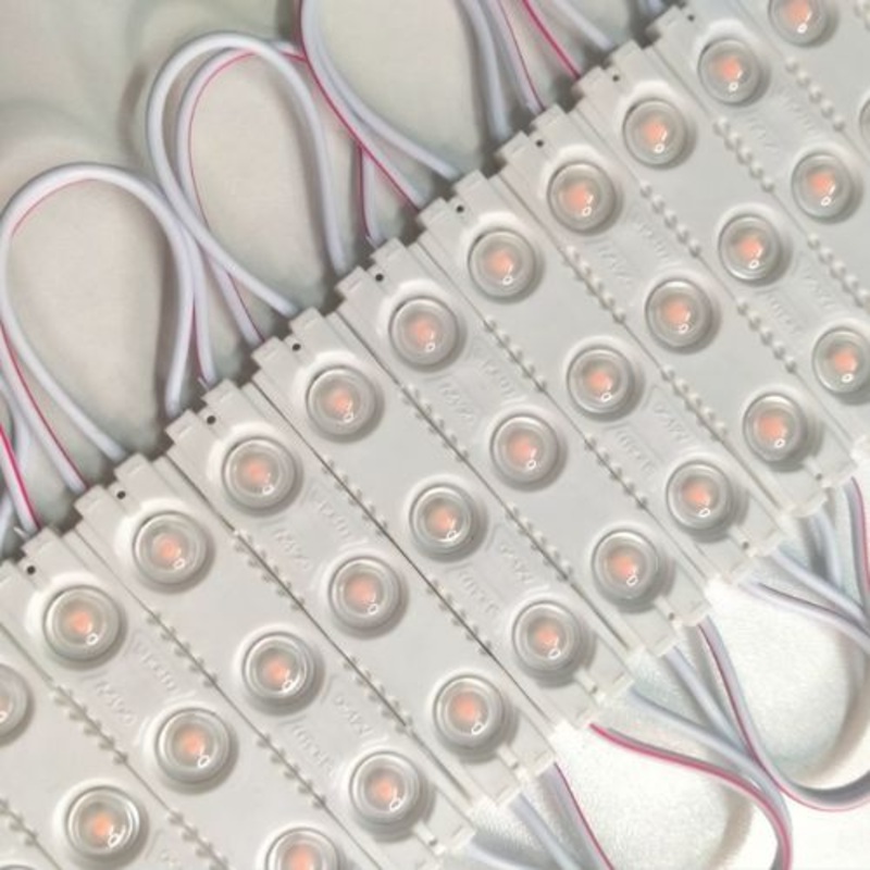 BKZS-0560-20 – LED SMD 2835 12V 3LEDX20 COOL WHITE MODULE IP67 WATERPROOF