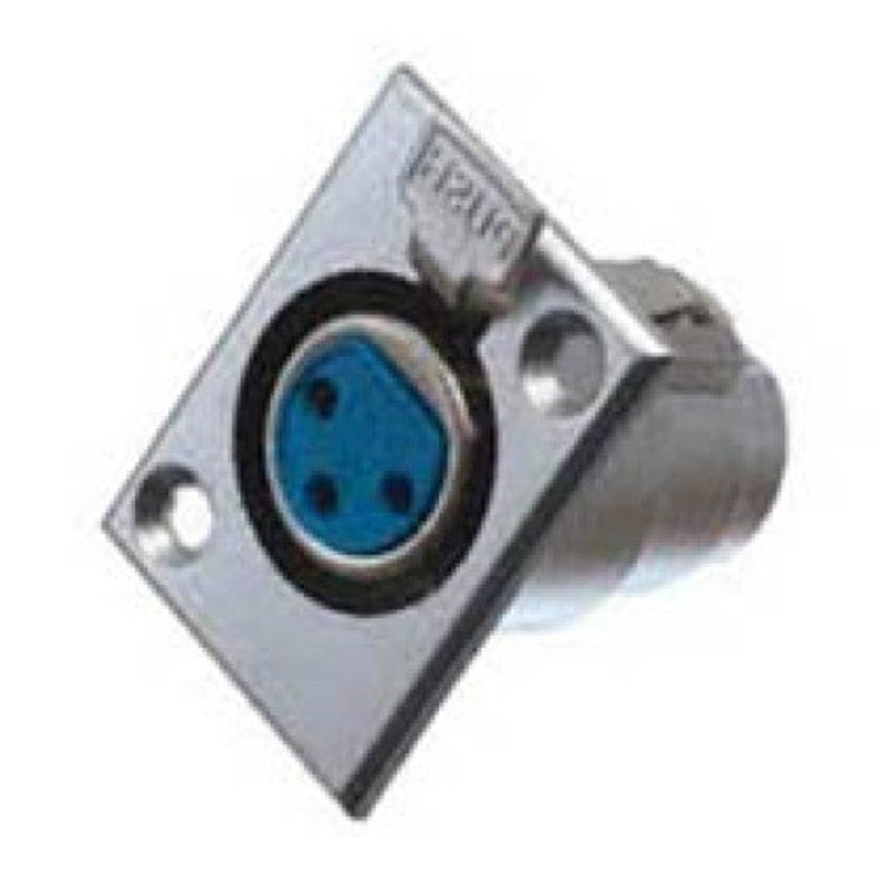 MC1027 – XLR 3JK CHASIS MOUNT TIN SOL LOCK METAL